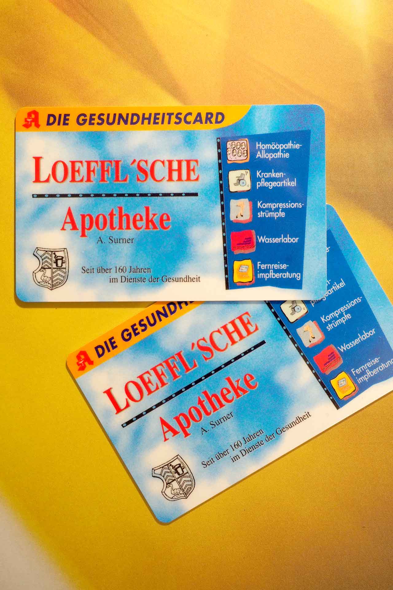 Kundenkarte der Loeffl'schen Apotheke